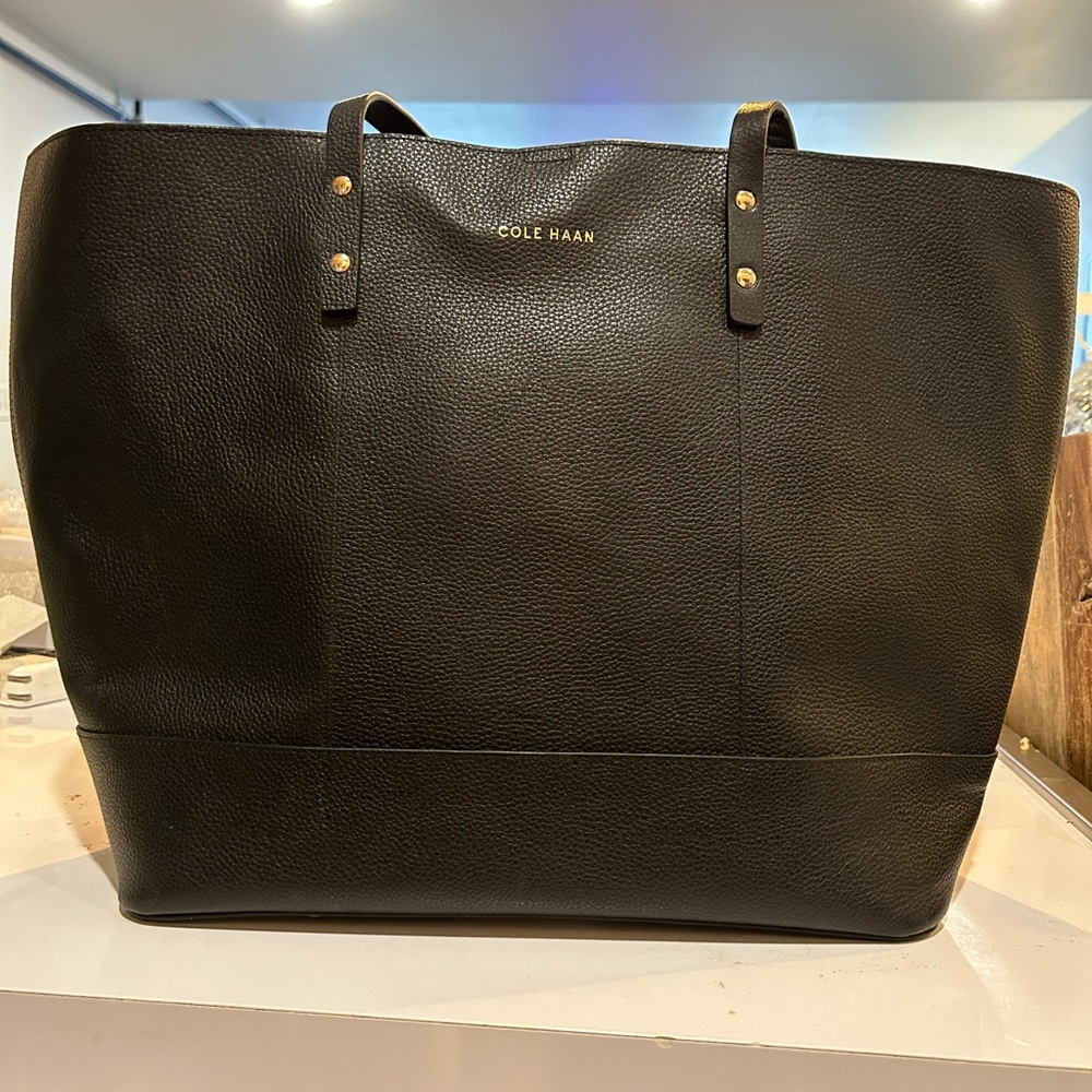 Cole Haan tote style leather bag